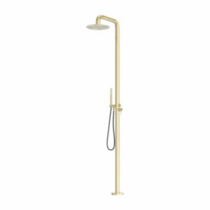 Nero - Zen SS316L - NR162205ABG - Outdoor Freestanding Shower Column - Brushed Gold