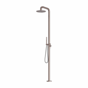 Nero - Zen SS316L - NR162205ABZ - Outdoor Freestanding Shower Column - Brushed Bronze