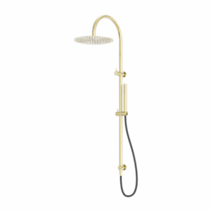 Nero - Zen SS316L - NR162205C01BZ - Twin Shower With Outdoor Shower Hose - Brushed Bronze