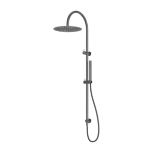Nero - Zen SS316L - NR162205C01GR - Twin Shower With Outdoor Shower Hose - Graphite