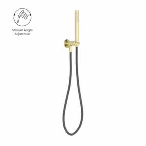 Nero - Zen SS316L - NR162205D01BG - Shower On Bracket With Outdoor Shower Hose - Brushed Gold