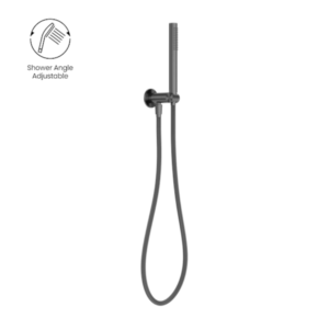 Nero - Zen SS316L - NR162205D01GR - Shower On Bracket With Outdoor Shower Hose - Graphite