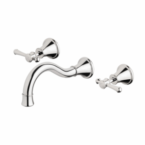 Phoenix - Nostalgia - NS1127-00 - Lever Handle Basin / Bath Set 180mm Shepherds Crook