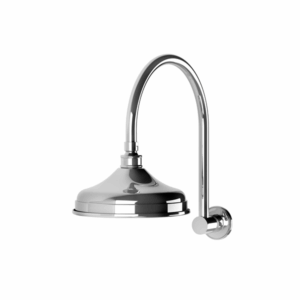 Phoenix - Nostalgia - NS125 CHR - Vintage Shower Arm & Rose - Chrome