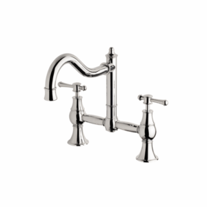 Phoenix - Nostalgia - NS135 CHR - Exposed Kitchen Sink Set Lever Handle - Chrome