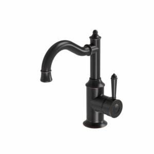 Phoenix - Nostalgia - NS748-33 - Basin Mixer 160mm Shepherds Crook - Antique Black