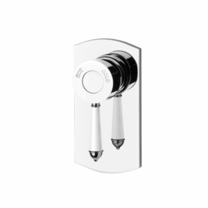 Phoenix - Nostalgia - NS780-62 - Shower / Wall Mixer - Chrome / White