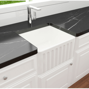 Turner Hastings - Novi - NO513FS-MW - 51 x 46 Fine Fireclay Butler Sink - Matte White