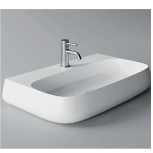 Studio Bagno - Nur - NUR75 - Bench/Wall Basin - Gloss White