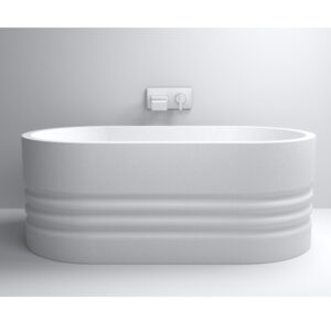 apaiser - Geometrics - 50508 - Ode - Marble Stone Bath 1600mm