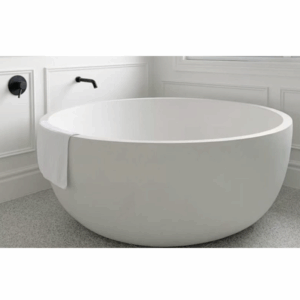 Pietra Bianca - Romeo - PB4093-15 - Terrazzo Freestanding Bath 1500mm