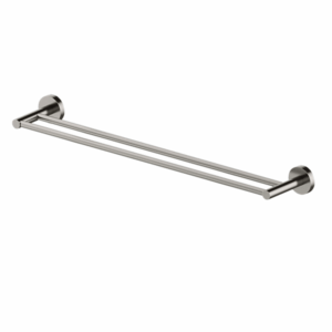 Abey - Gareth Ashton Poco - PDTR-BN - Double Towel Rail 760mm - Brushed Nickel