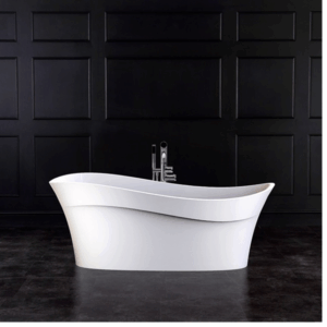 Victoria + Albert - Pescadero - PES-N-SW-NO - Curved Freestanding Bath 1695mm