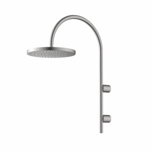 Novas - Prime - PRMEXRSWHSSS - Exposed Rail Shower Head - Satin Stainless Steel