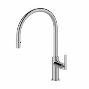 Novas - Prime - PRMKMPOSSS - Kitchen Mixer w/ Pull Out - Satin Stainless Steel
