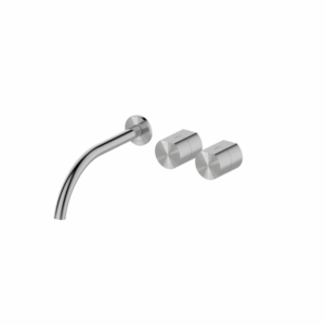 Novas - Prime - PRMWBSSSS - Wall Basin Set - Satin Stainless Steel
