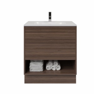 Rifco - Portland - PTK7A-  Double Drawer Kick with Acrylic Top 750mm