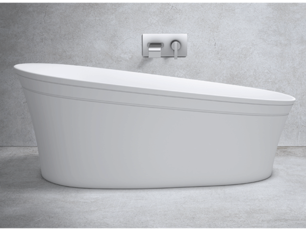 apaiser - Paul Flowers Collaboration - 5423 - Chameleon A-Series Bath 1670mm - Glacier