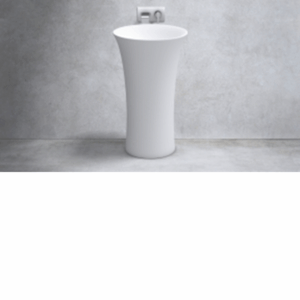 apaiser - Paul Flowers Collaboration - 6119 - Chameleon A-Series Freestanding Basin 540mm - Glacier