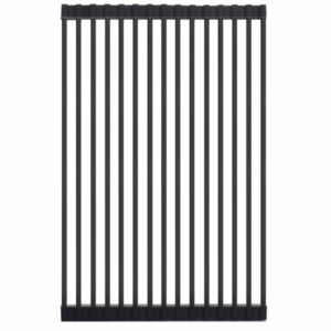 Meir - Lavello - RM-01-PVDGM - Lavello Stainless Steel Rolling Mat Protector - Gunmetal Black