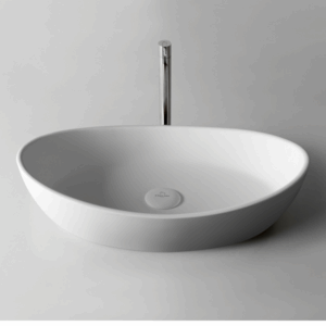 KasKadeStone - Impro - RSA24-600 - Bench Basin 600 - Matte White
