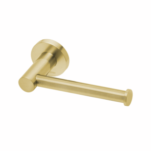Phoenix - Radii - RA892-12 - Toilet Roll Holder Round Plate - Brushed Gold