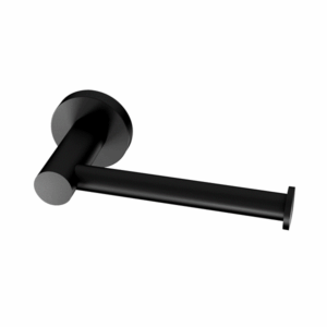 Phoenix - Radii - RA892 MB - Toilet Roll Holder Round Plate - Matte Black