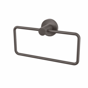 Phoenix - Radii - RA893-31 - Hand Towel Holder Round Plate - Brushed Carbon