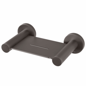 Phoenix - Radii - RA895-31 - Soap Dish Round Plate - Brushed Carbon