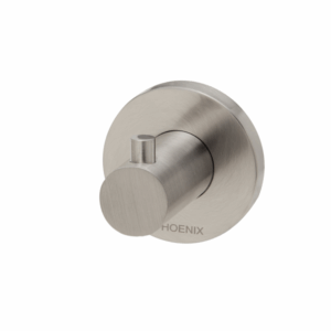 Phoenix - Radii - RA897 BN - Robe Hook Round Plate - Brushed Nickel
