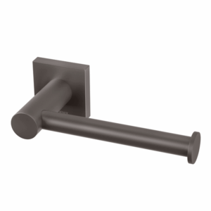 Phoenix - Radii - RS892-31 - Toilet Roll Holder Square Plate - Brushed Carbon