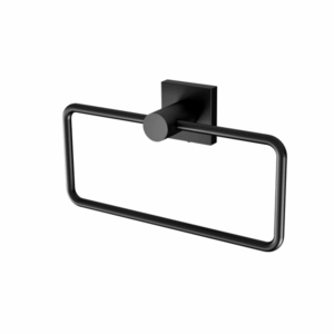 Phoenix - Radii - RS893 MB - Hand Towel Holder Square Plate - Matt Black
