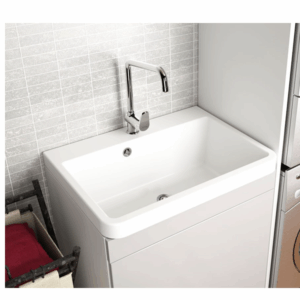Turner Hastings - Ravine - 7411 - Ravine 66 x 51 Fine Fireclay Inset Sink - White Gloss