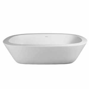 DADOquartz® - Acanthus - SBM033  - Wide-Edge Bath 1855 - Matte / Satin White