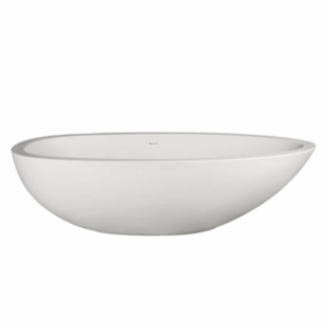 DADOquartz® - Elaine - SBM050 - Wide-Edge Bath 1935 - Matte / Satin White