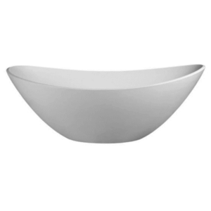 DADOquartz® - Rio - SBM066 - Thin-Edge Freestanding Bath 1715 - Matte / Satin White