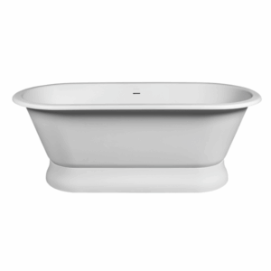 DADOquartz® - Liberty Plinth - SBM142  - Thin-Edge Bath 1700 - Matte / Satin White