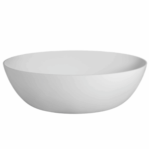 DADOquartz® - Gabriella - SBM082 - Thin-Edge Freestanding Bath 1500 - Matte / Satin White