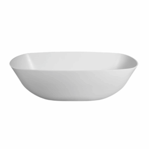 DADOquartz® - Vivian - SBM083 - Thin-Edge Freestanding Bath 1595 - Matte / Satin White
