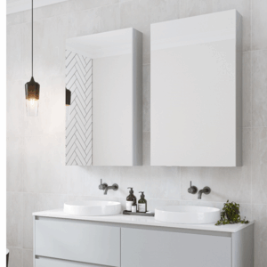 Timberline - Jazz - JZZ-SC-600-S-G - 600mm Shaving Cabinet