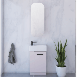 Timberline - Jazz Arch - JZA-SC-400-S-G - 400mm Shaving Cabinet