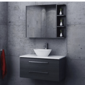 Timberline - New York - NEW-SC-1200-L-G - 1200mm Shaving Cabinet