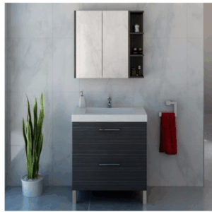 Timberline - New York - NEW-SC-750-L-G - 750mm Shaving Cabinet