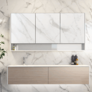 Timberline - San Remo - SAN-SC-1500-3-G - 1500mm Shaving Cabinet