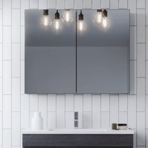 Timberline - Tennessee  - TEN-SC-900-D-G - 900mm Shaving Cabinet