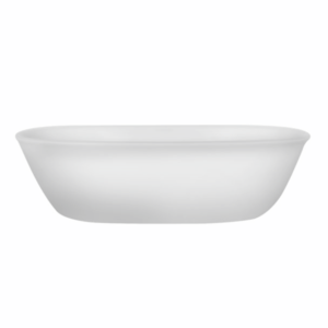 DADOquartz® - Brooke - SWMBAS115 - Thin-Rim Bench Basin - Matte / Satin White