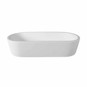 DADOquartz® - Gabbice - SWMBAS16 - Large Wide-Edge Bench / Undermount Basin - Matte / Satin White