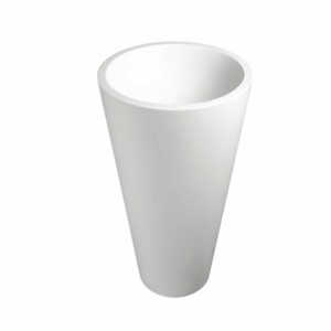 DADOquartz® - Annelie - SWMBAS26 - Pillar Basin 820 - Matte / Satin White