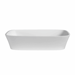 DADOquartz® - Carmen - SWMBAS46 - Thin-Rim Bench / Undermount Basin - Matte / Satin White