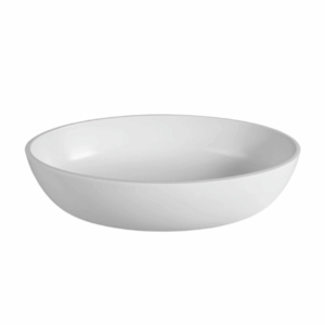 DADOquartz® - Gabriella - SWMBAS92 - Thin-Rim Bench / Undermount Basin - Matte / Satin White